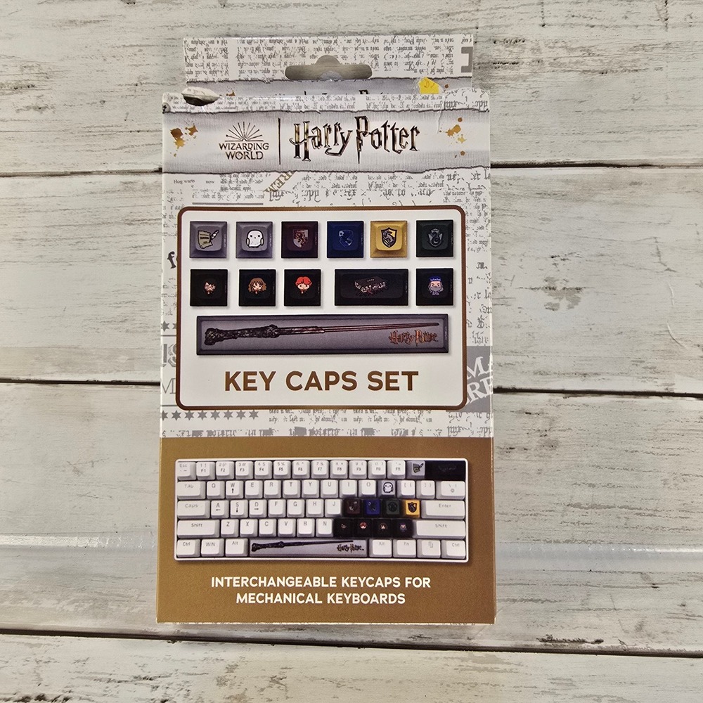 Harry Potter Wizarding World Keycaps Set Mechanical Keyboard CultureFly Hogwarts
